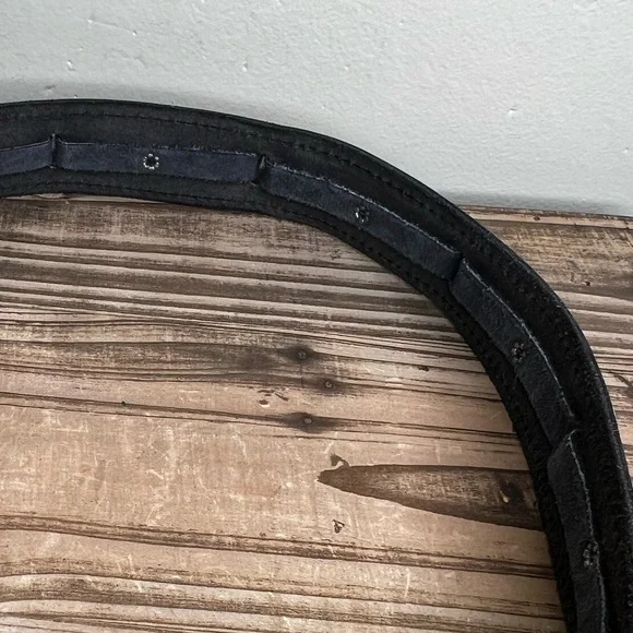 Black Concho Belt 38 men’s unisex western - Picture 6 of 6